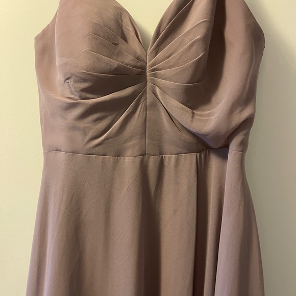 Azazie Dani Bridesmaid Dress in Dusk Size 8 - Picture 4 of 5